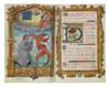 ILLUMINATED RELIGIOUS MANUSCRIPT.  [Oratio Manassae; Libellus undeviginti psalmorum; etc.]  Mid-16th century, not before 1540